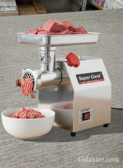 Super Crest Electric Meat Grinder 1200W – Heavy Duty Commercial Meat Mincer (SCT-M8B)