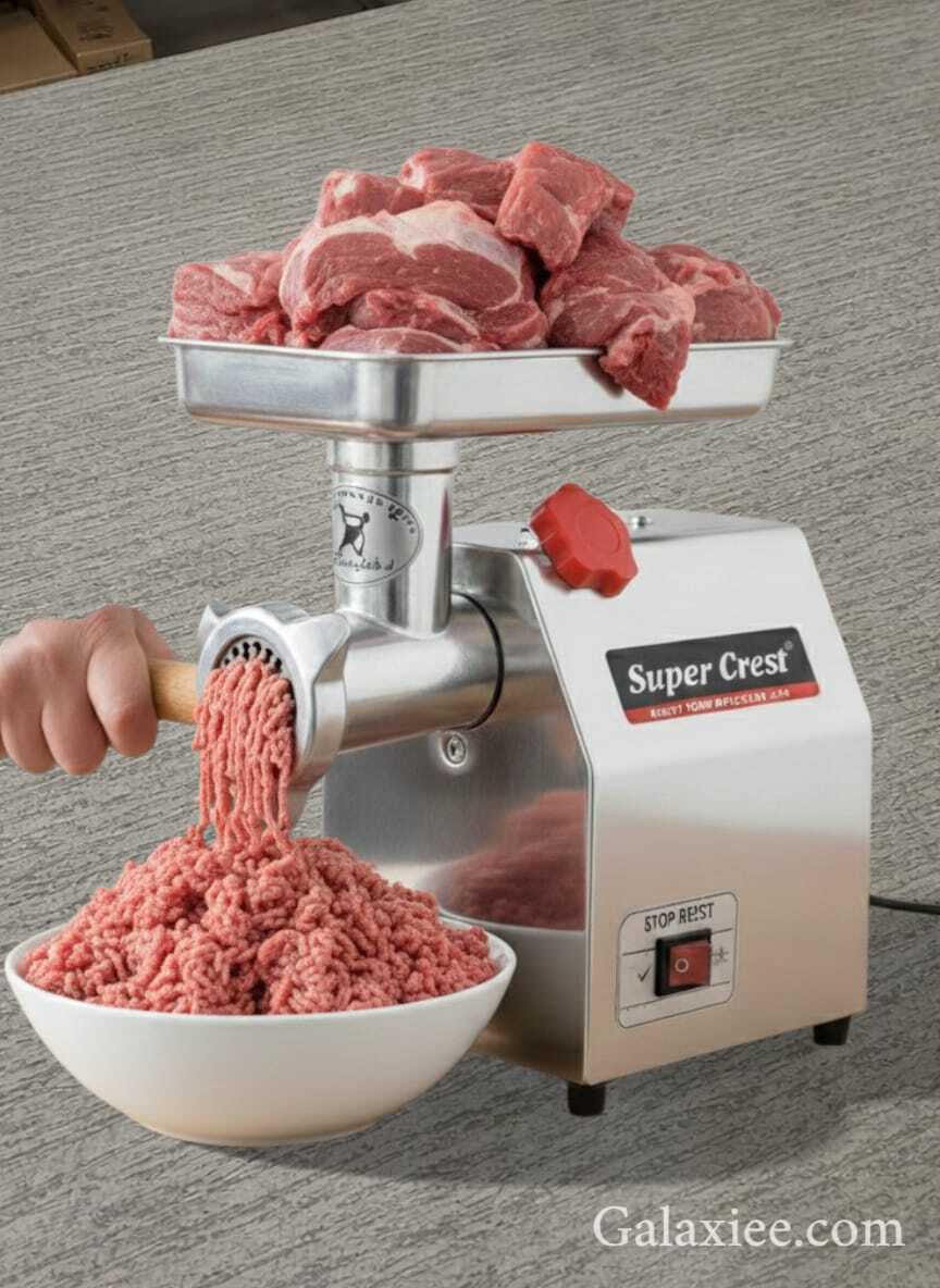 Super Crest Electric Meat Grinder 1200W – Heavy Duty Commercial Meat Mincer (SCT-M8B)
