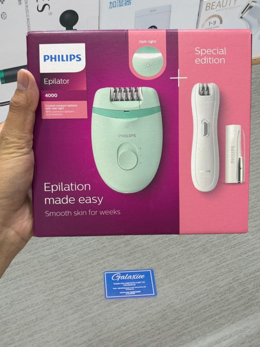 Philips Epilator 4000 – Special Edition Hair Removal Set