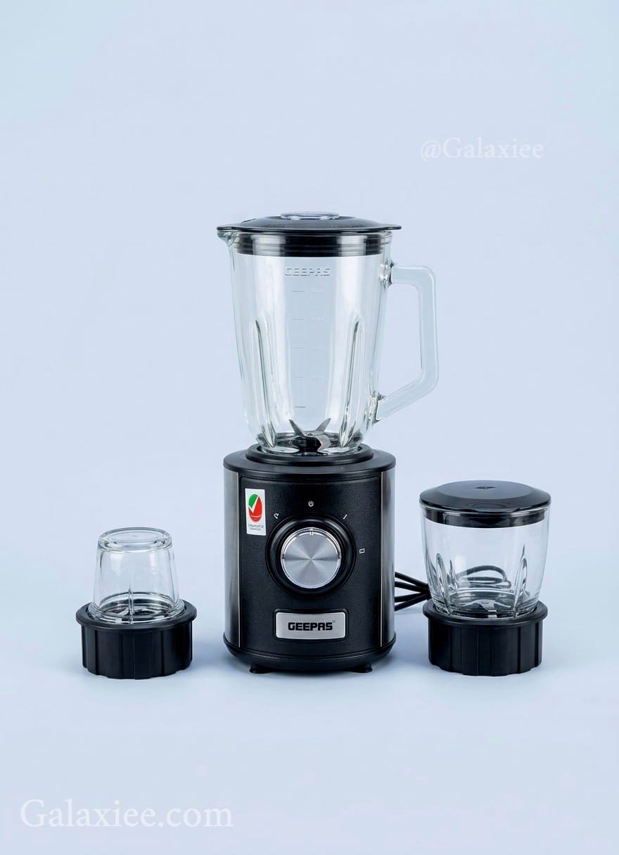 Geepas GSB5496P Megablend Infinity 800W 3-in-1 Blender Grinder