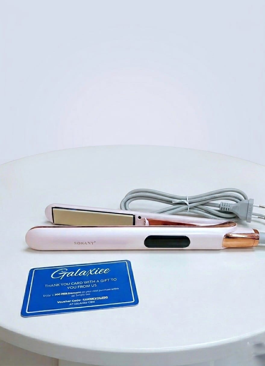 Sokany HS-976 Professional Hair Straightener & Curl Stylist