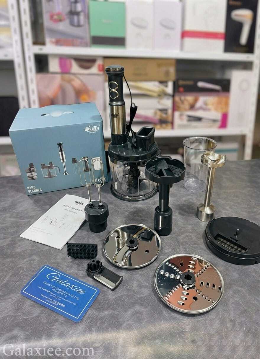 Uakeen ZL-517 Hand Blender 8-in-1 1200W Turbo Galaxiee