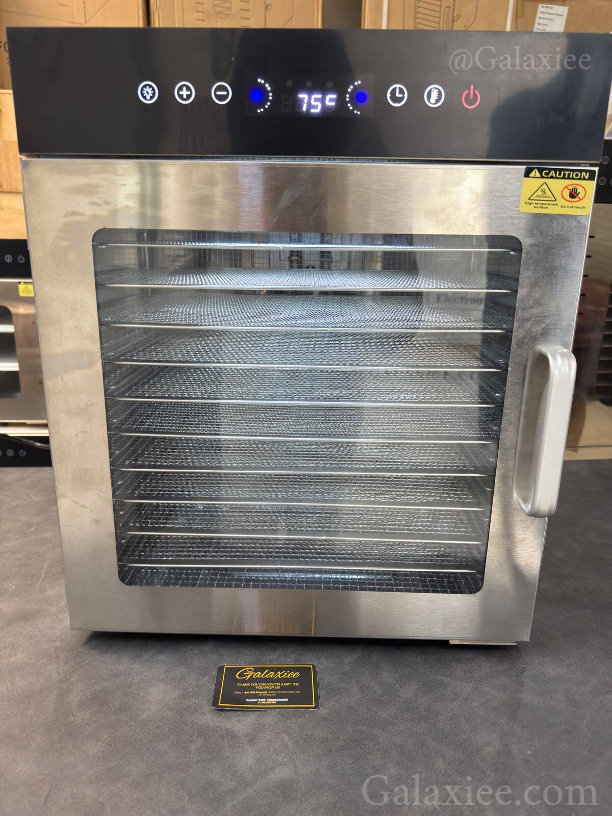 Commercial Food Dehydrator Machine – 8, 10, 12, 16, 20, 24, 32, 48 & 80 Tray Stainless Steel Dryer