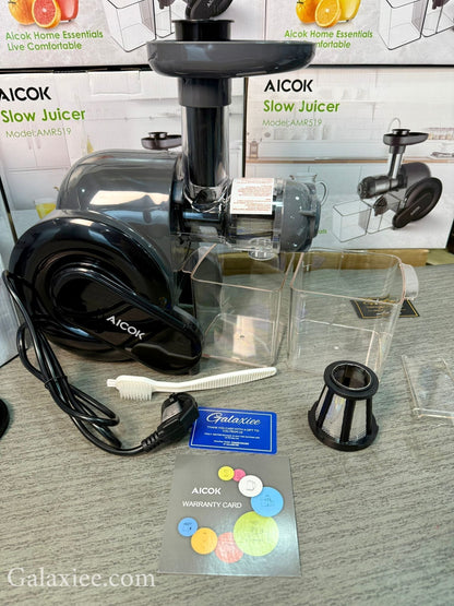 AICOK Slow Juicer German-Lot Imported | 1000W Pure Copper Motor,AMR519 - Buy Online Pakistan | Galaxiee.com