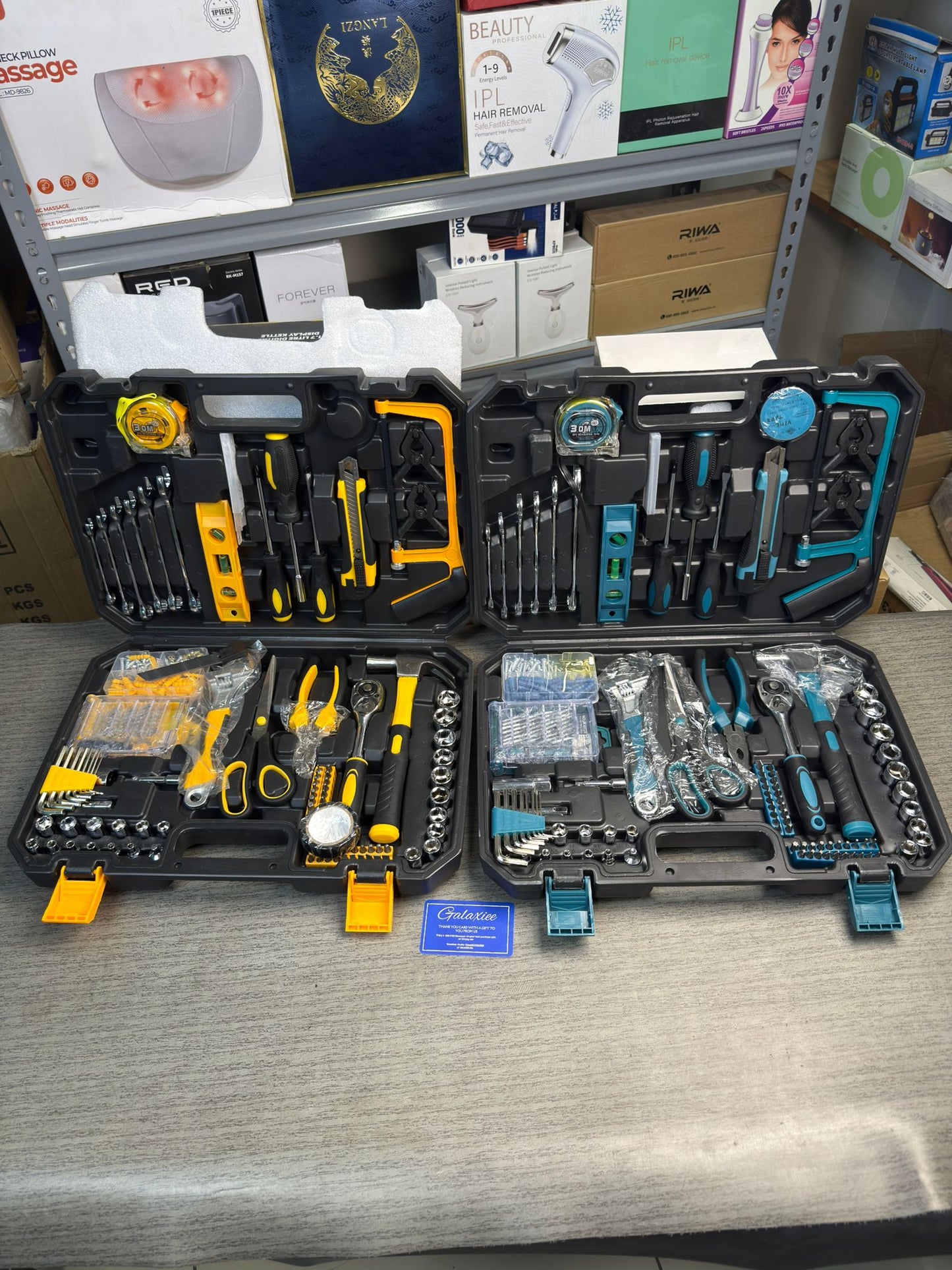 All-in-One 257 Pcs Tool Box Kit – LOT Imported Complete Home Repair Tool Set - Buy Online Pakistan | Galaxiee.com