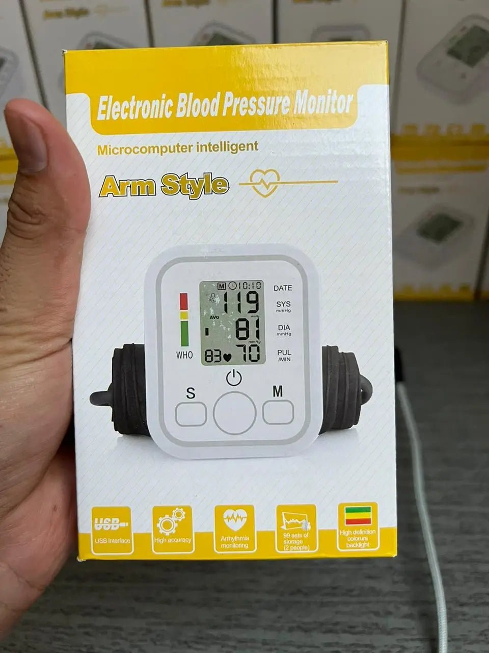 Automatic Digital Monitor  BP Machine - Buy Online Pakistan | Galaxiee.com