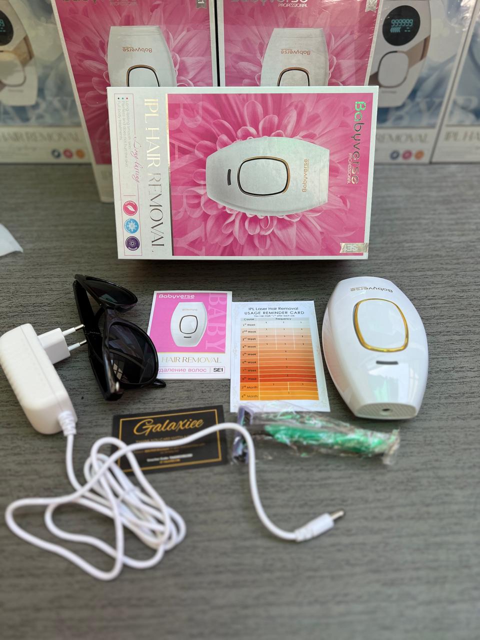 BabyVerse Professional IPL Laser Permanent Hair Removal - Buy Online Pakistan | Galaxiee.com