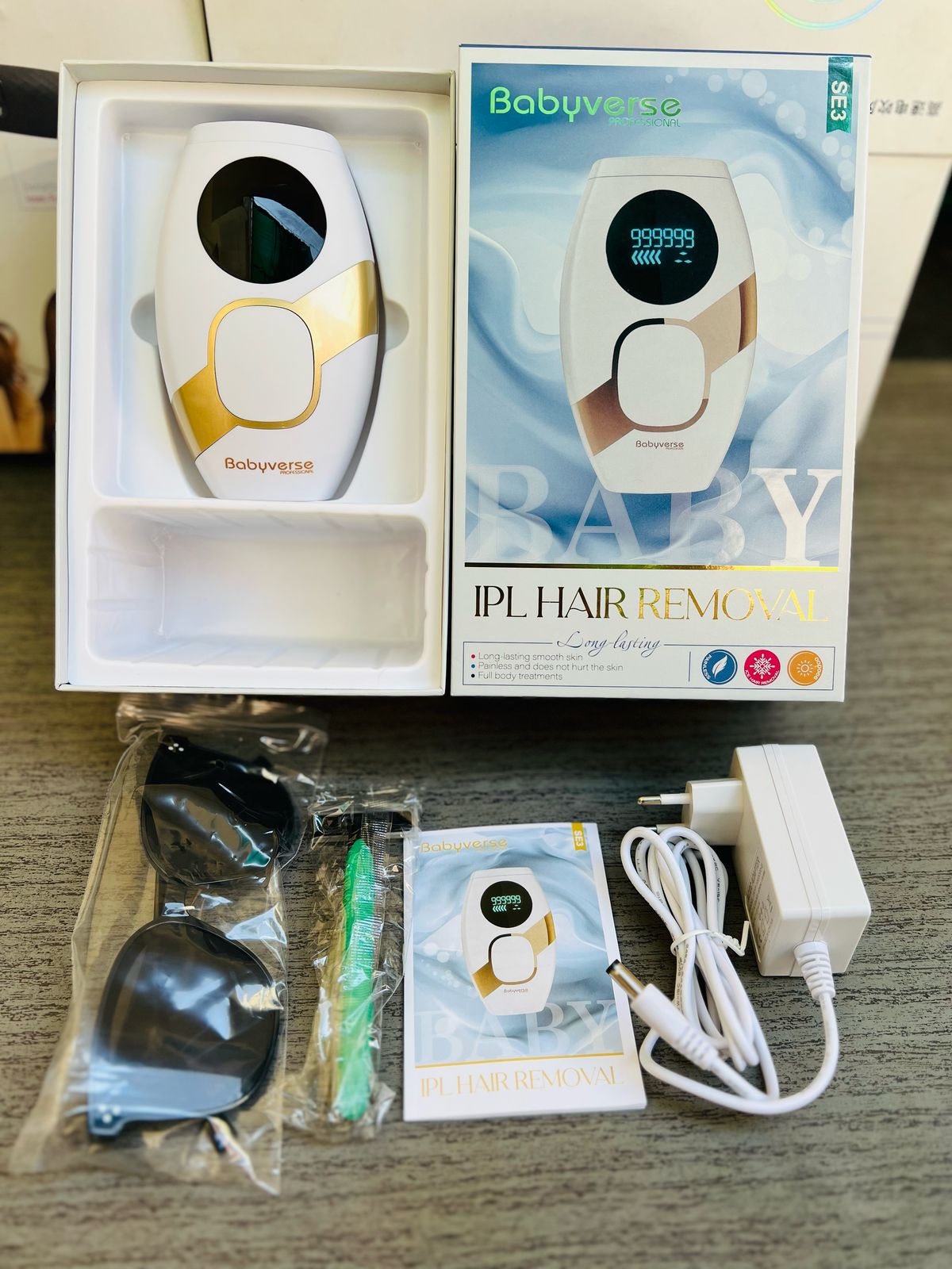 BabyVerse Professional IPL Laser Permanent Hair Removal - Galaxiee.comHair Removal
