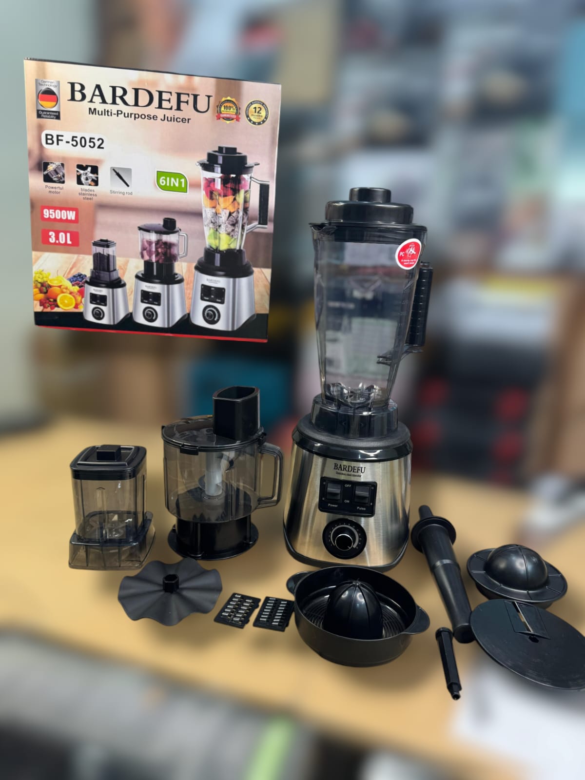 BARDEFU Germany 6 in 1 blender set - Buy Online Pakistan | Galaxiee.com