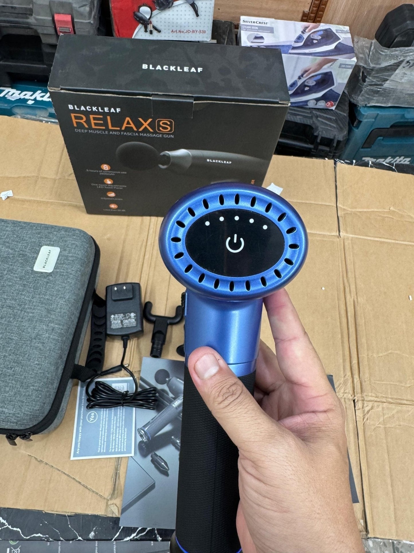 Blackleaf USA Massage Gun – Deep Tissue Percussion with Quiet, Rechargeable Power - Buy Online Pakistan | Galaxiee.com
