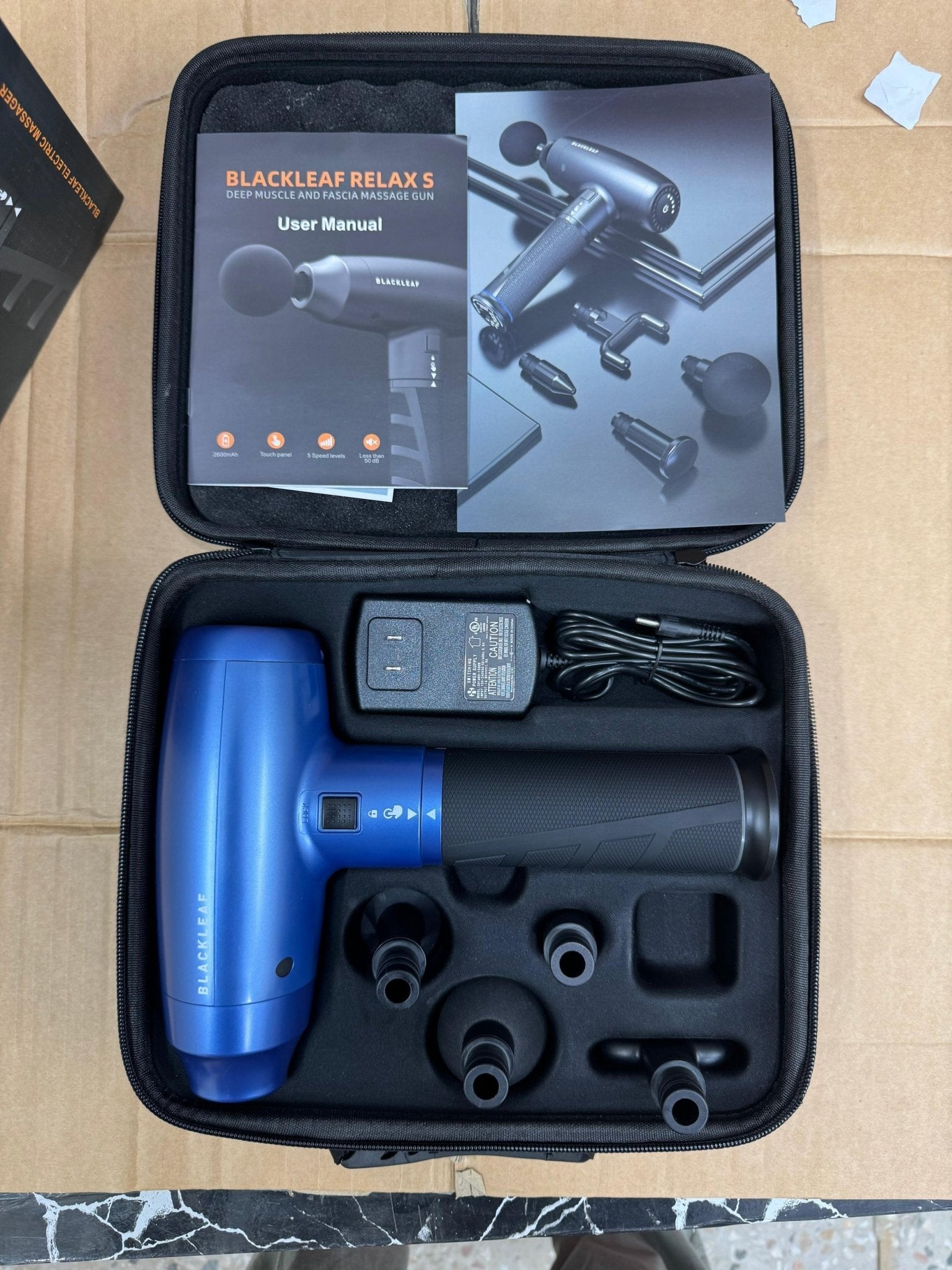 Blackleaf USA Massage Gun – Deep Tissue Percussion with Quiet, Rechargeable Power - Buy Online Pakistan | Galaxiee.com