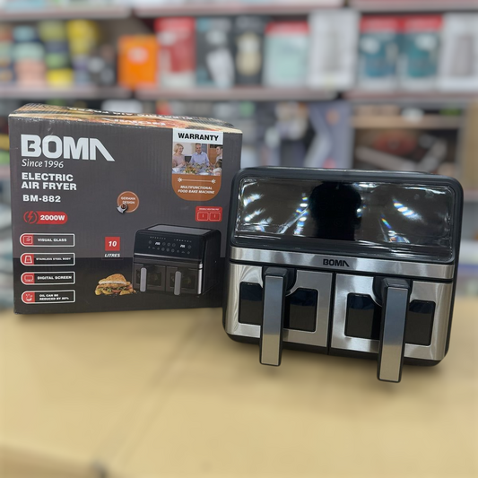 Boma Double Door 10L Digital Air Fryer BM-882 - Buy Online Pakistan | Galaxiee.com