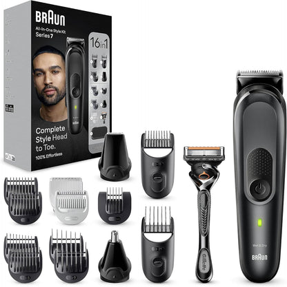 Braun All-in-One Style Kit Series 7 (17-in-1 Grooming Kit) - Buy Online Pakistan | Galaxiee.com