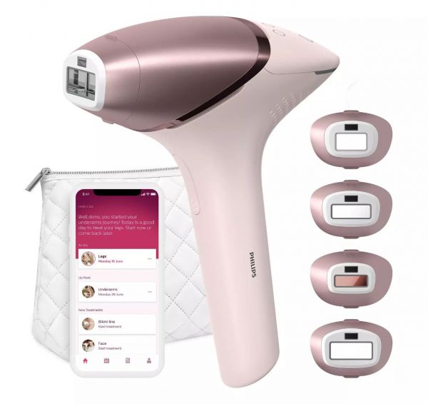 Philips Lumea BRI955 9000 Series IPL Hair Removal – Body, Face & Precision Attachments (Bikini & Underarms)