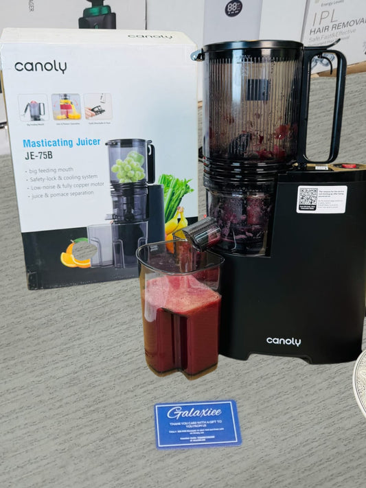 Canoly UK JE-75B cold press slow juicer 250W - price in Pakistan | Galaxiee