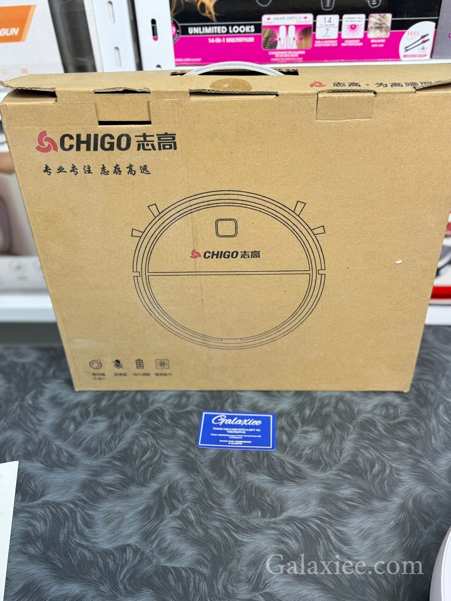 CHIGO Robot Vacuum Cleaner With Mop 2200mAh - Buy Online Pakistan | Galaxiee.com