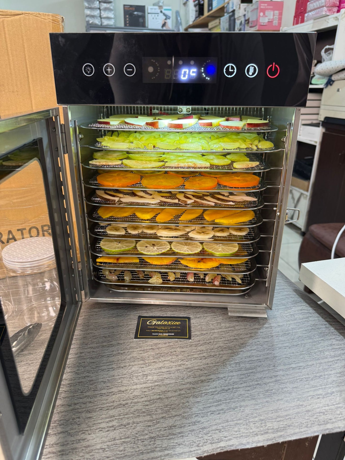 Commercial Food Dehydrator Machine – 8, 10, 12, 16, 20, 24, 32, 48 & 80 Tray Stainless Steel Dryer