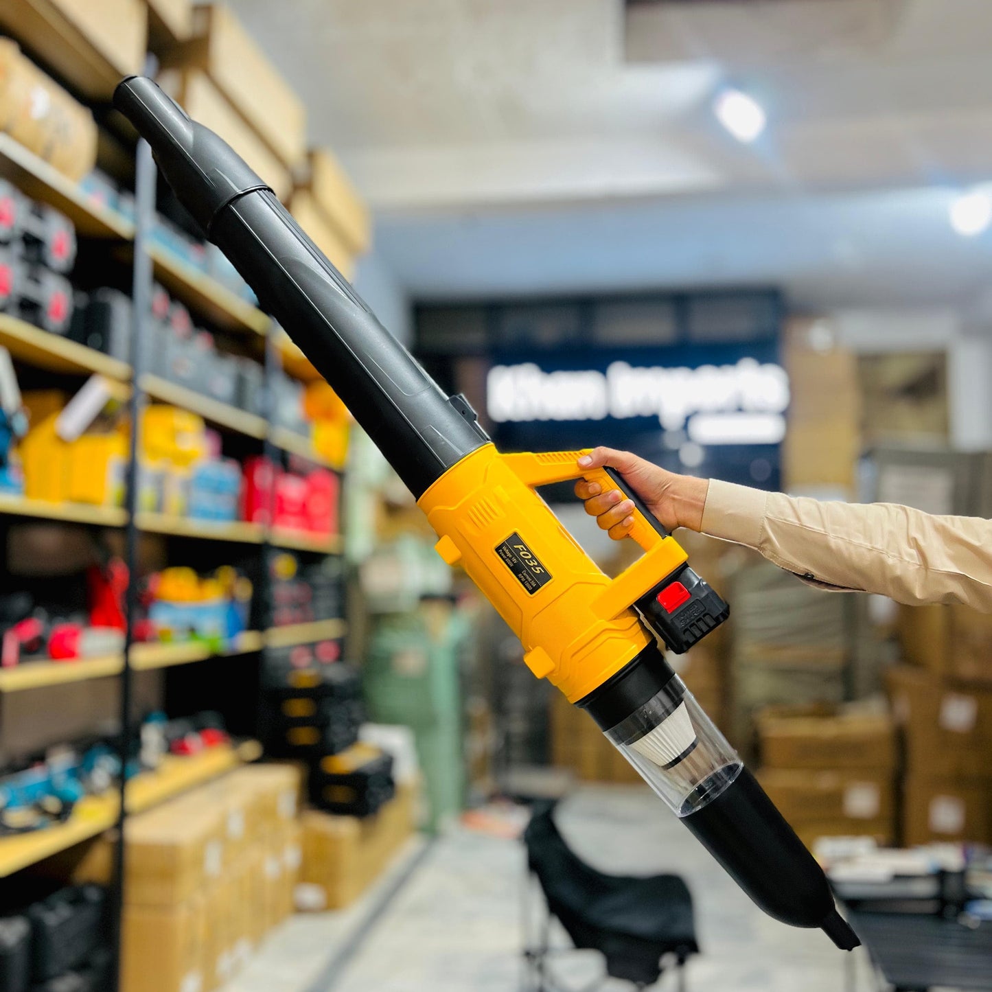 Cordless Air Blower & Vacuum Cleaner F035 (2-in-1)