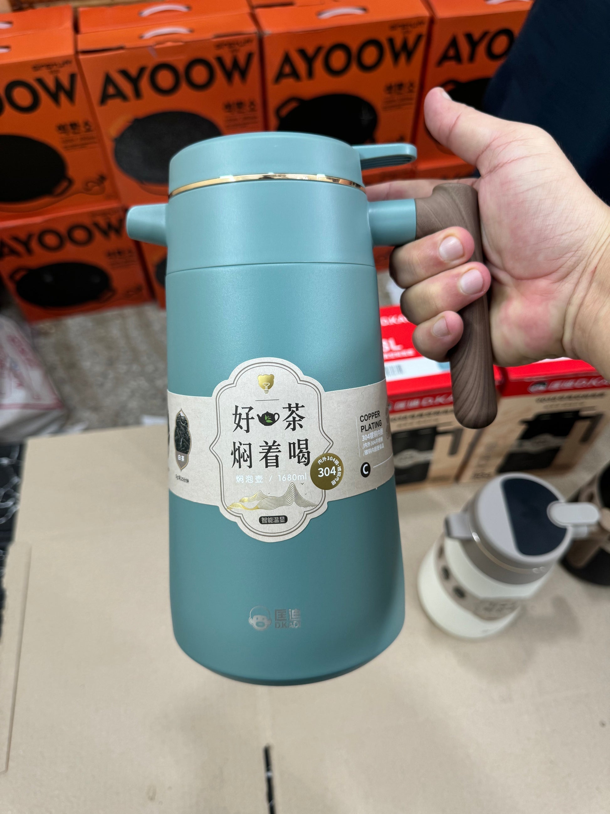 D.Kadi 1680ml Premium Stainless Steel Hot & Cold Thermos Flask Bottle - Buy Online Pakistan | Galaxiee.com