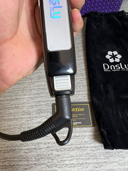 DNSLY PROFESSIONAL Flat Iron Titanium Hair Straightener - Galaxiee.com