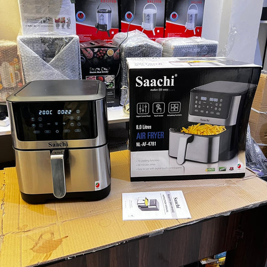 Dubai Lot Imported Saachi 8L Air Fryer - Galaxiee.com