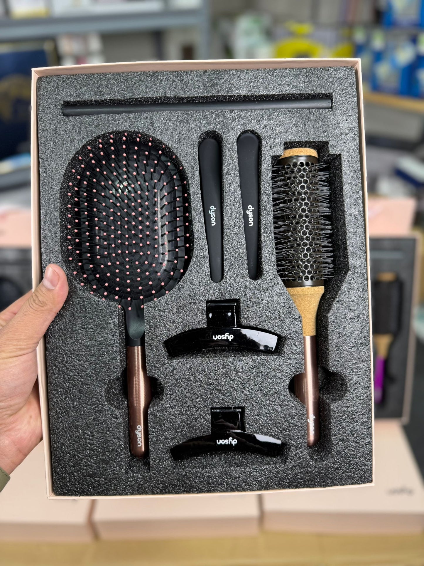 Dyson 7-in-1 Hair Care Gift Set - Buy Online Pakistan | Galaxiee.com