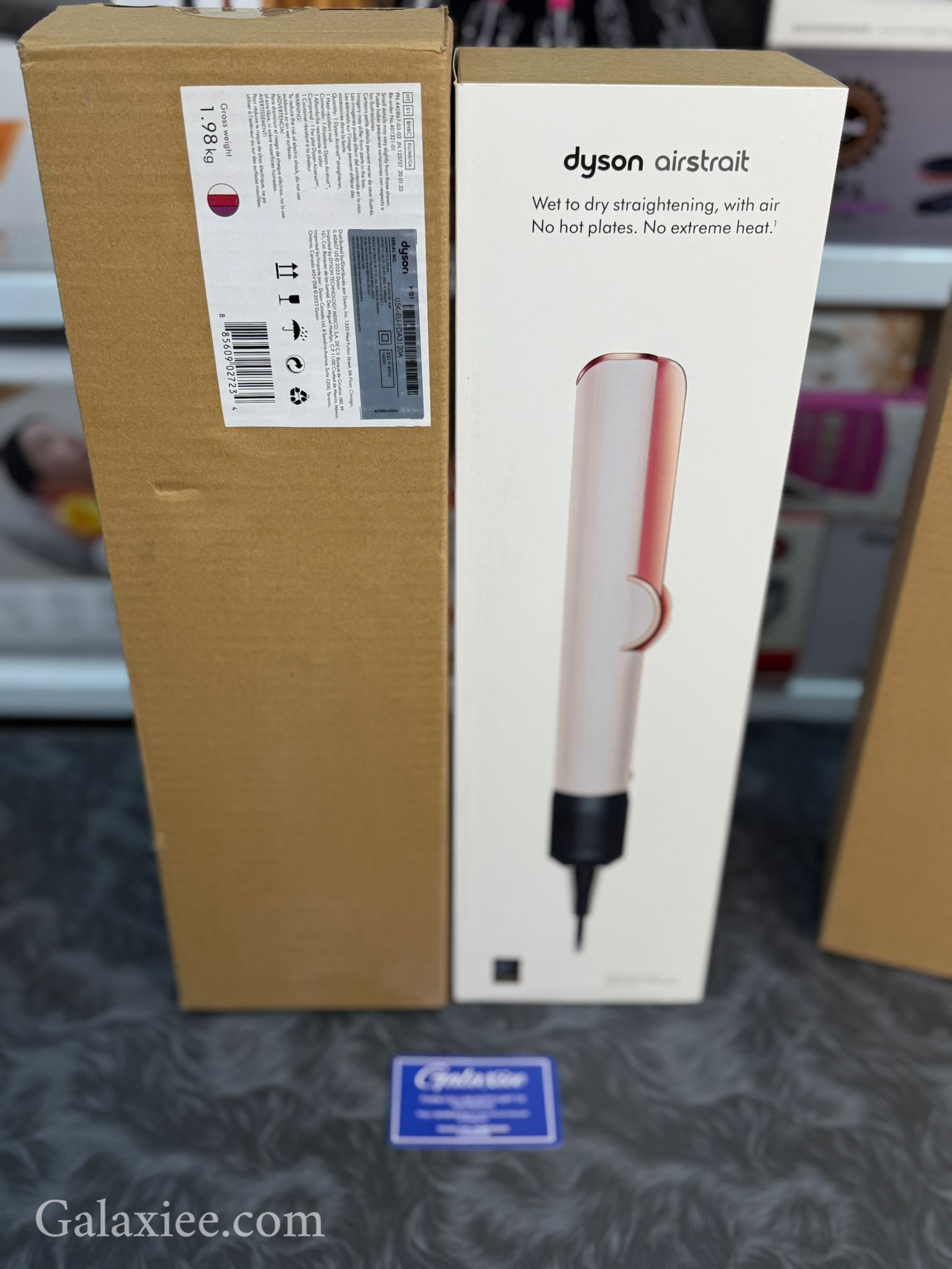 Dyson Airstrait HT01 Wet-to-Dry Air Straightener – No Heat Damage