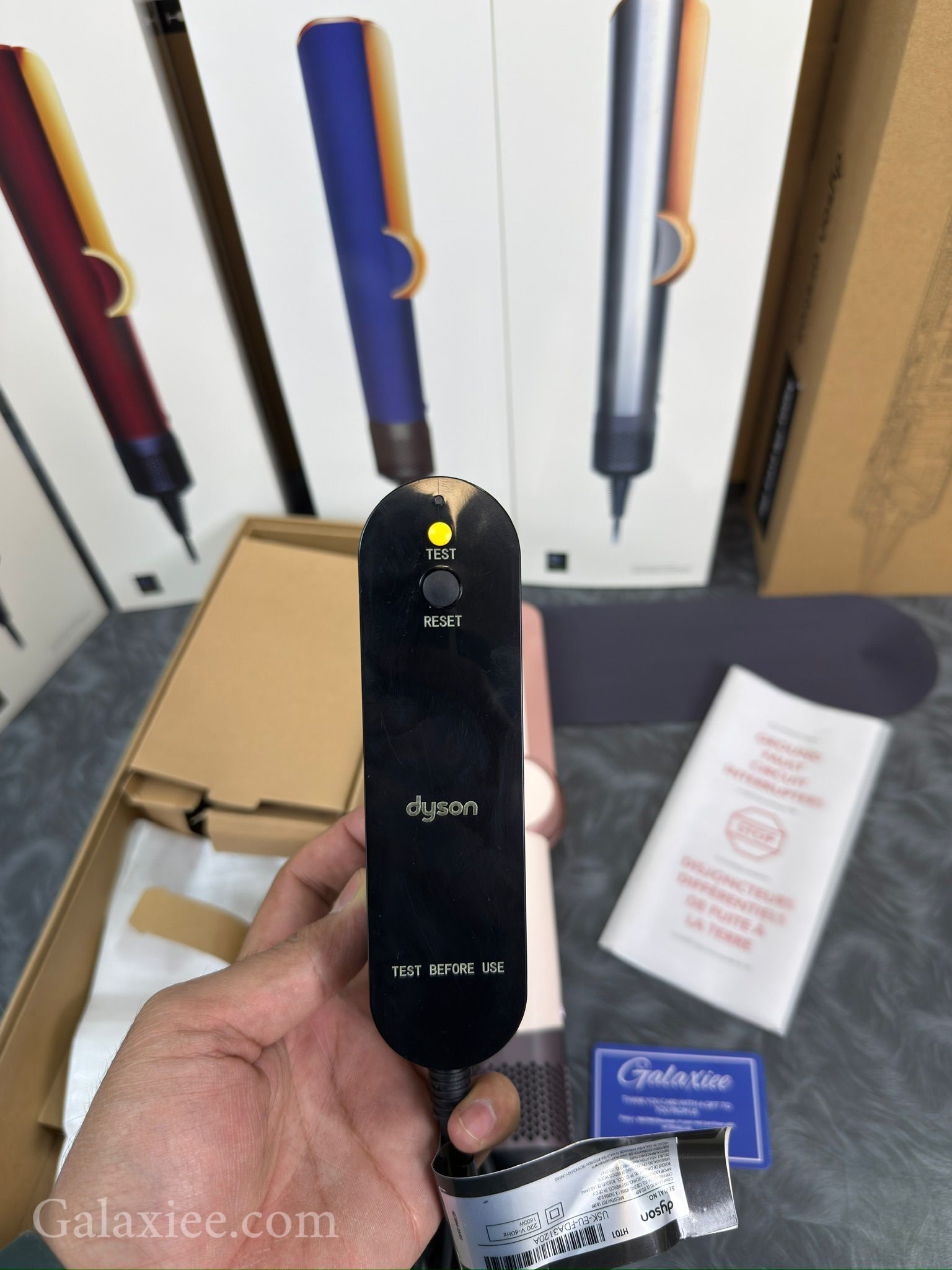 Dyson Airstrait HT01 Wet-to-Dry Air Straightener – No Heat Damage
