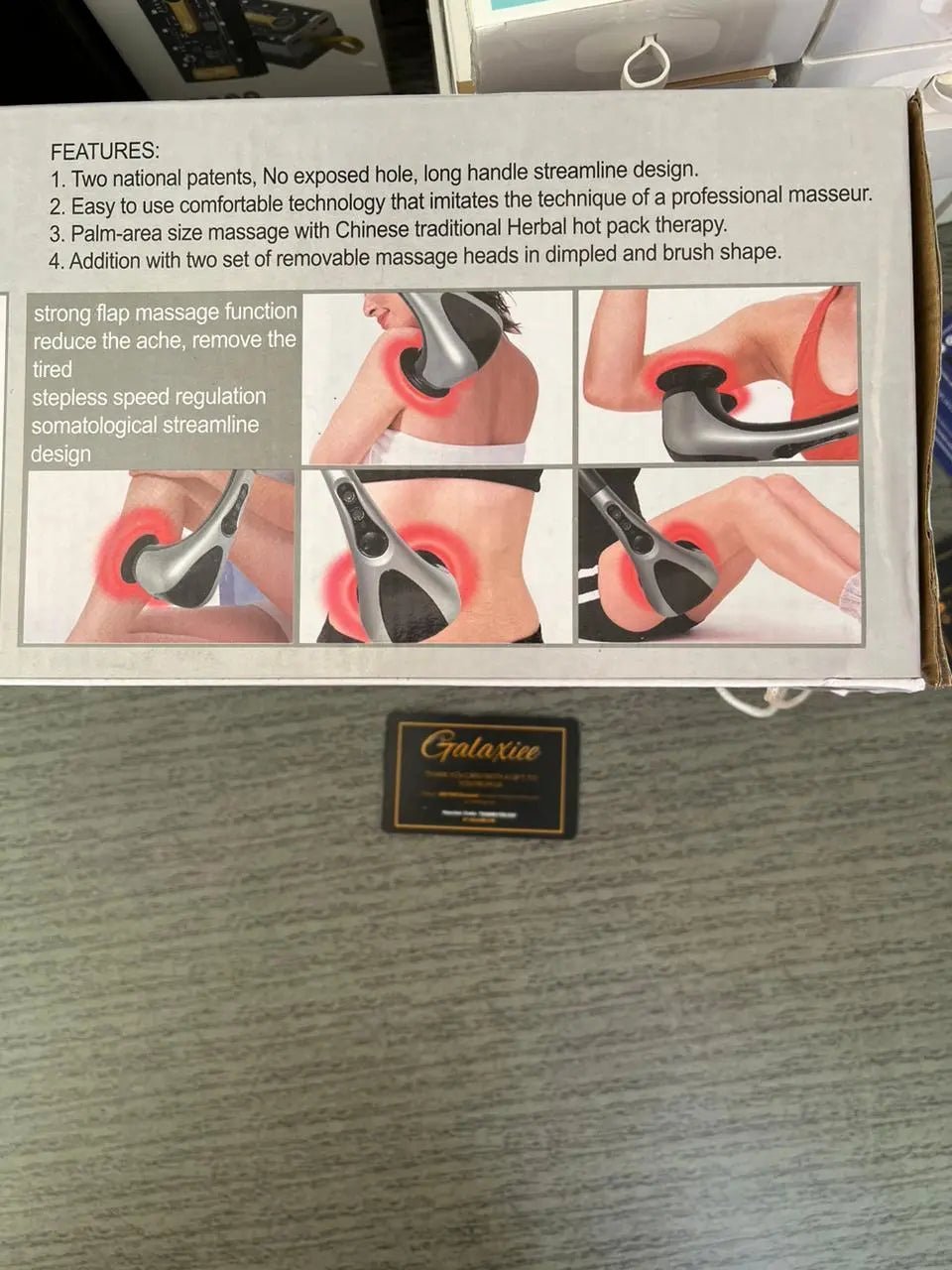 Electric Double head massager - Galaxiee.com