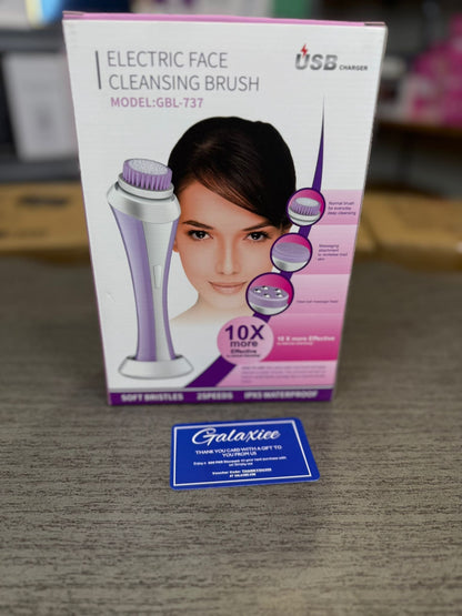 Electric Face Cleansing Brush GBL-737 – Deep & Gentle Daily Skincare - Buy Online Pakistan | Galaxiee.com