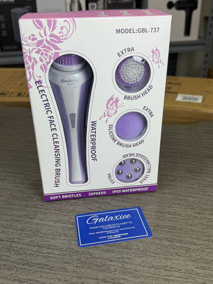 Electric Face Cleansing Brush GBL-737 – Deep & Gentle Daily Skincare - Buy Online Pakistan | Galaxiee.com