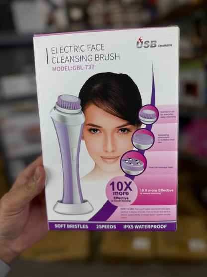 Electric Face Cleansing Brush GBL-737 – Deep & Gentle Daily Skincare - Buy Online Pakistan | Galaxiee.com