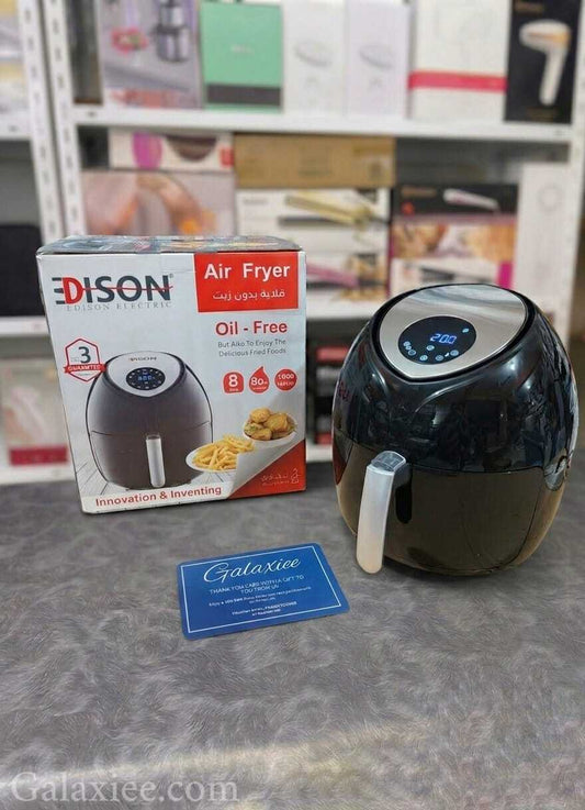 EDISON HF-9001TS Digital Air Fryer 8L 1800W Galaxiee