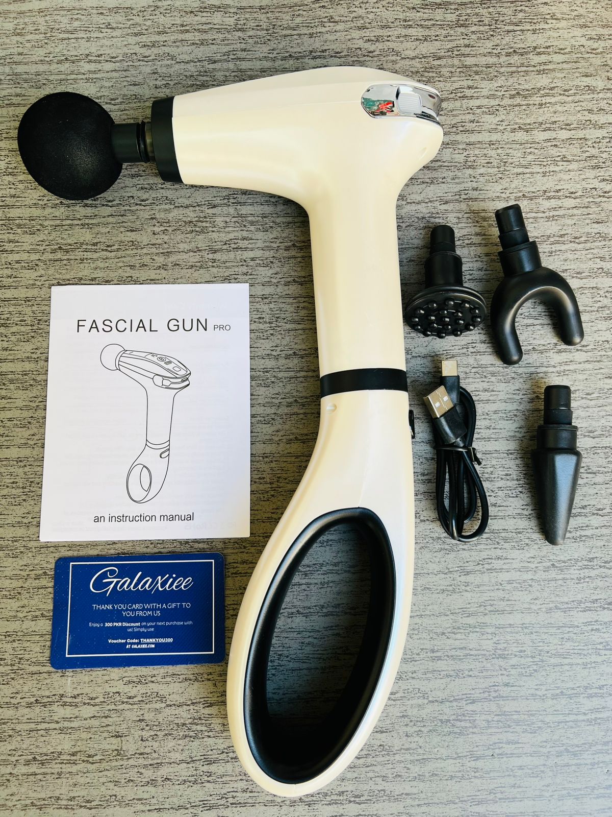 Fascial Gun Pro - Deep Tissue Muscle Massager - Buy Online Pakistan | Galaxiee.com