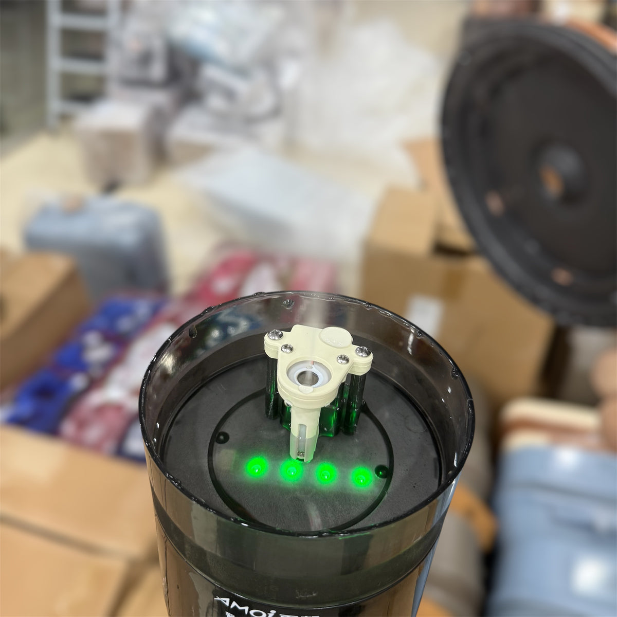 � Galaxiee.com - Amoi 3D Ceramic Heater with Humidifier - 1000/2000W, 3D Fire Display & Oscillating Comfort - Buy Online Pakistan