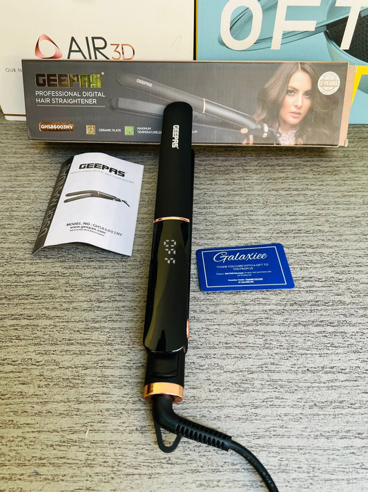 � Galaxiee.com - Geepass Digital Hair Straightener - GHS86003NY - Buy Online Pakistan