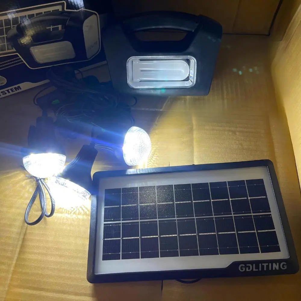 GDLITE 3 Solar System Kit With Power Bank - Buy Online Pakistan | Galaxiee.com
