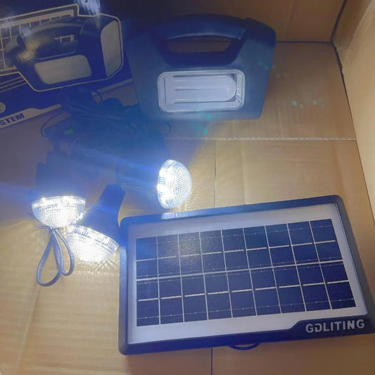 GDLITE 3 Solar System Kit With Power Bank - Buy Online Pakistan | Galaxiee.com