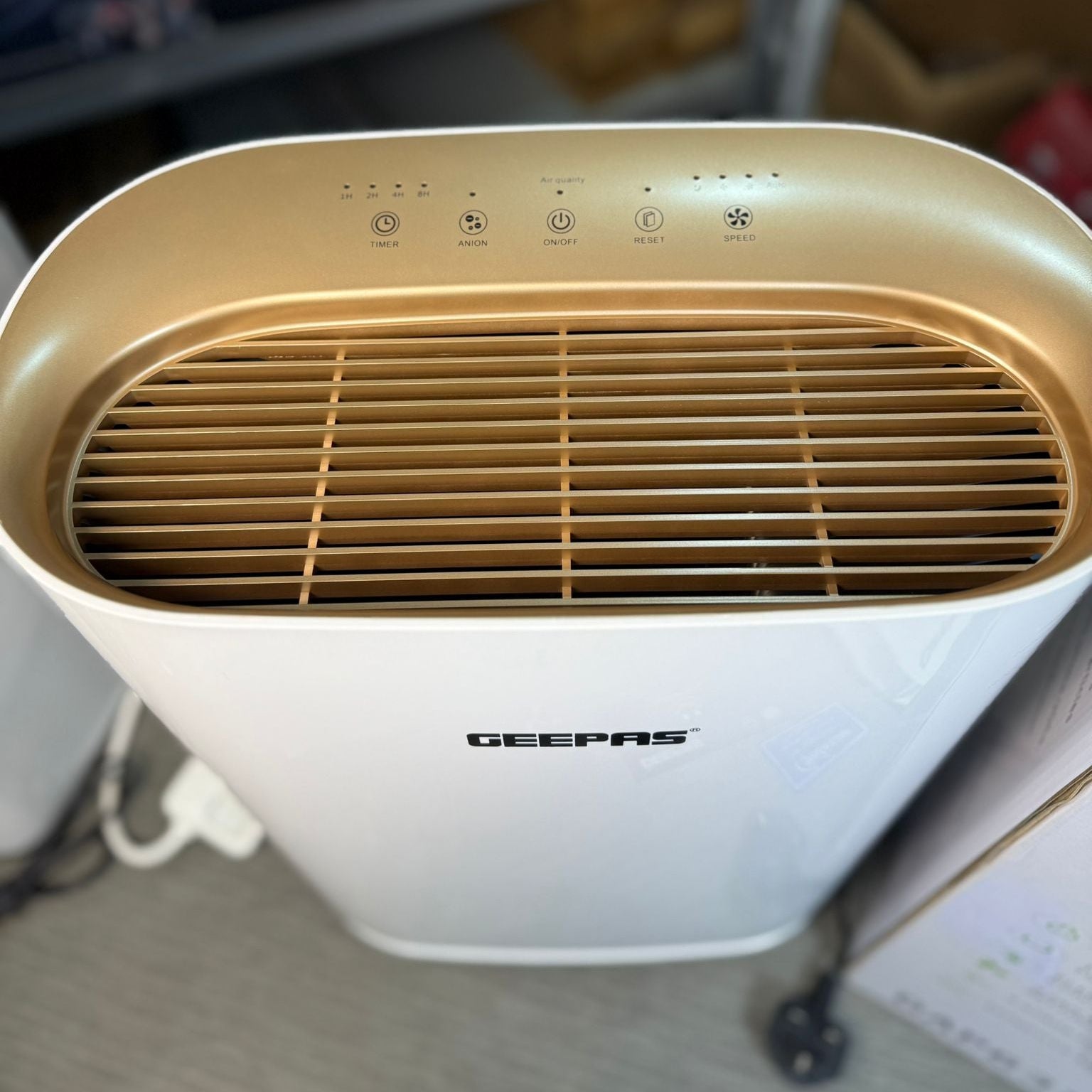 Geepas Air Purifier & Cleaner GAP63101P | 4-Stage Filtration, True HEPA H13 – For Homes - Buy Online Pakistan | Galaxiee.com