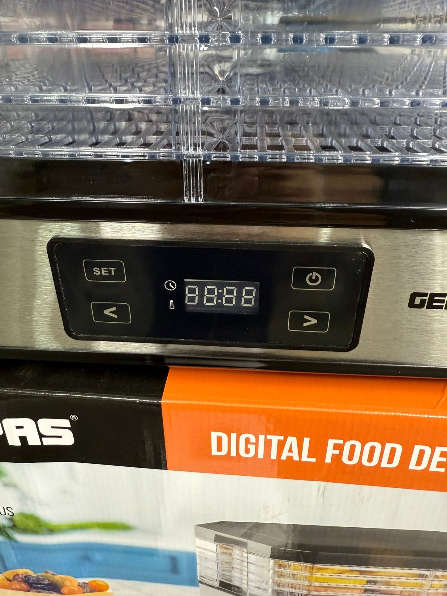 Geepas Digital Food Dehydrator – 5-Layer Electric Fruit Dryer | Meat, Vegetable & Herb P - Buy Online Pakistan | Galaxiee.com