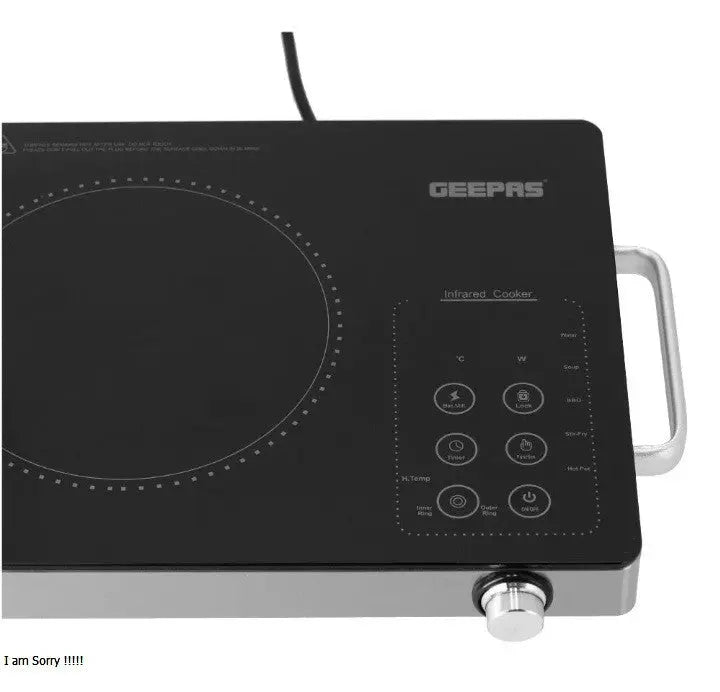 Geepas Digital Infrared Cooker GIC6920 - Buy Online Pakistan | Galaxiee.com