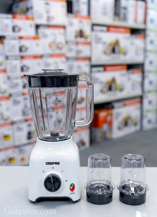 Geepas GSB44038P Powerplus Eco Blender – 500W 3-in-1 Blender