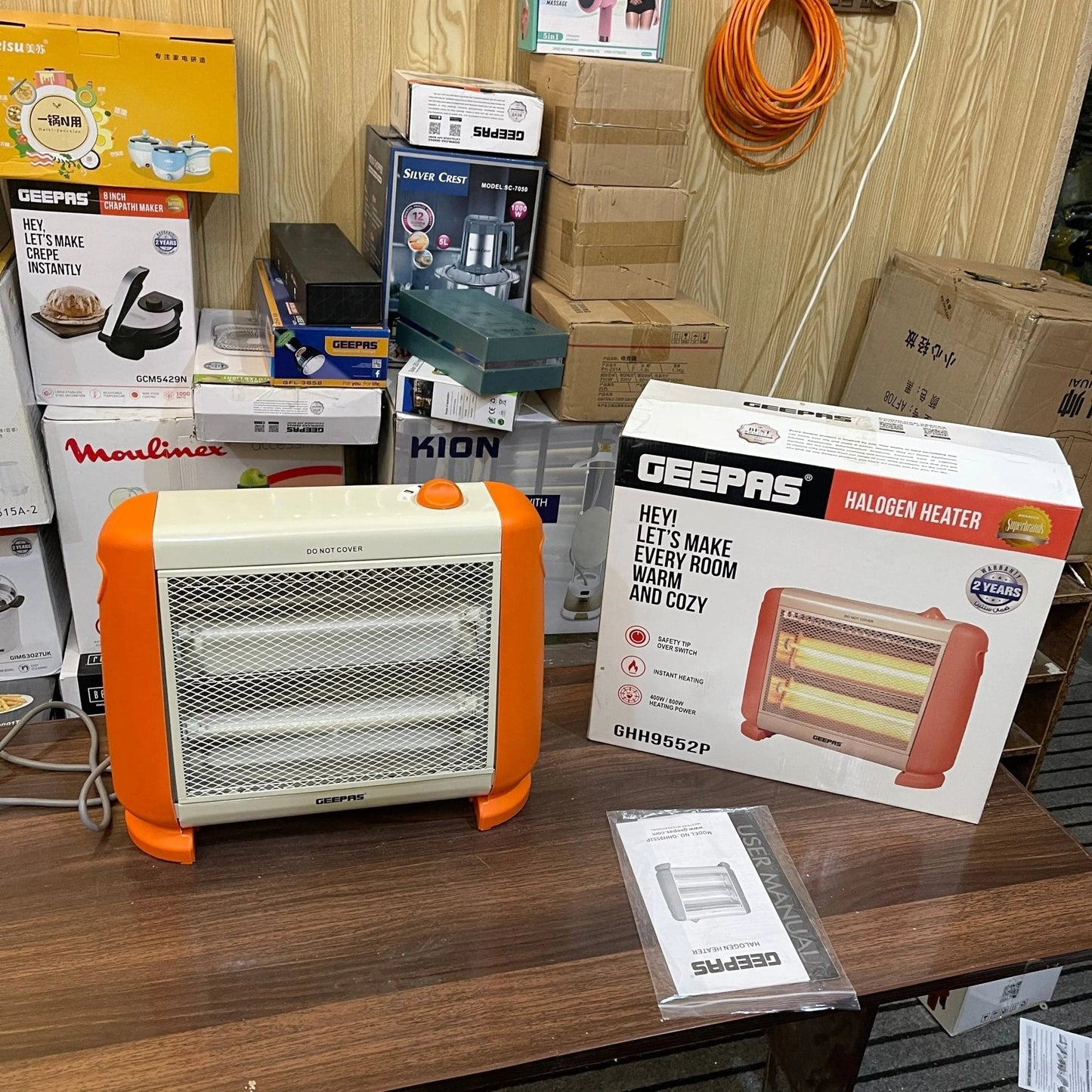 Geepas Halogen Heater GHH9552P - Buy Online Pakistan | Galaxiee.com