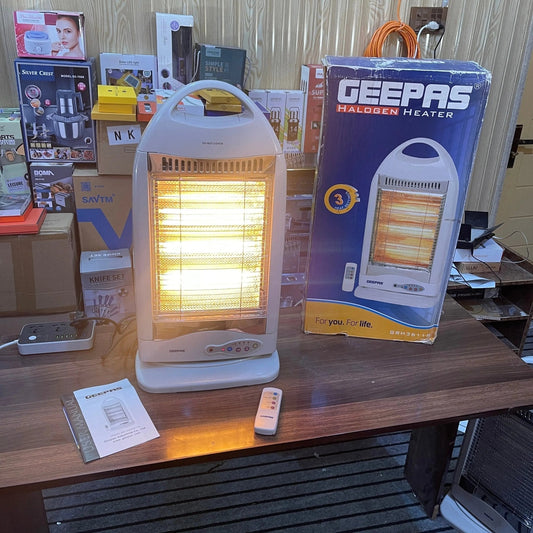 Geepas Halogen Heater GRH3611R - Buy Online Pakistan | Galaxiee.com
