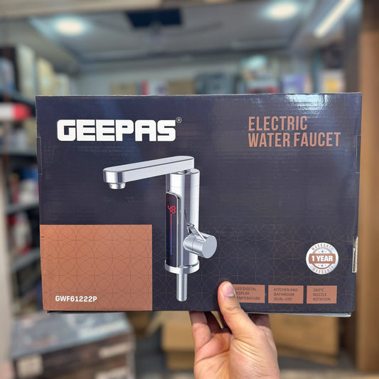 Geepas Instant Electric Water Heating Faucet – Model GWF61222P | Instant Hot Water Tap - Buy Online Pakistan | Galaxiee.com