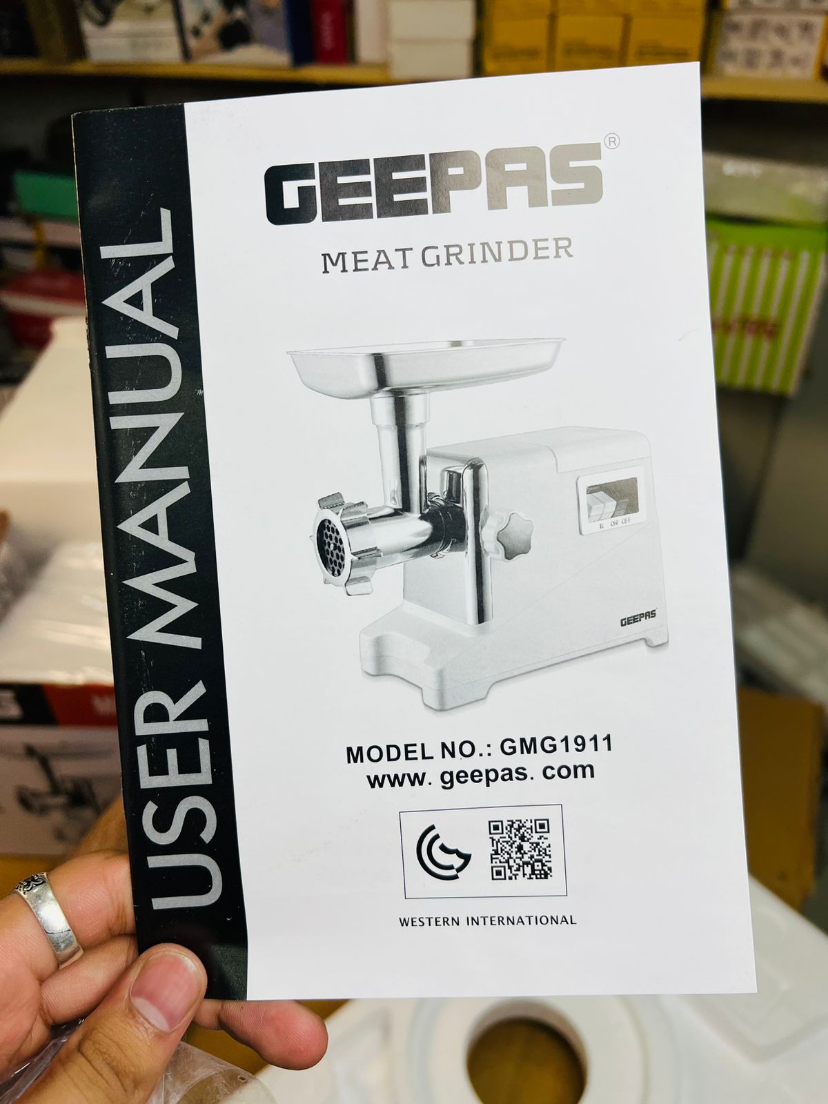 Geepas Meat Grinder (GMG1911) - Buy Online Pakistan | Galaxiee.com