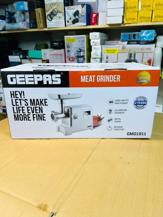 Geepas Meat Grinder (GMG1911) - Buy Online Pakistan | Galaxiee.com