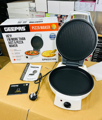 Geepas Pizza Maker GPM2035N (2 years warranty) - Buy Online Pakistan | Galaxiee.com