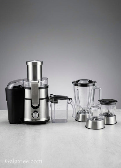 Geepas PowerMax GSB5490P 4-in-1 Juicer & Blender 800W Nutrition Center - Buy Online Pakistan | Galaxiee.com