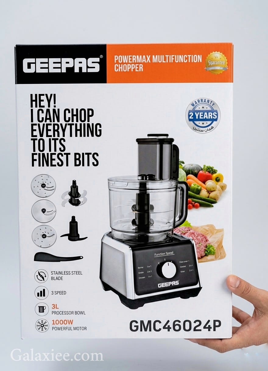 Geepas Powermax Multifunction Chopper GMC46024P 1200W - Buy Online Pakistan | Galaxiee.com
